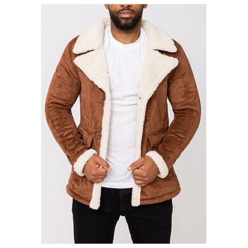 Manteau Marron Homme