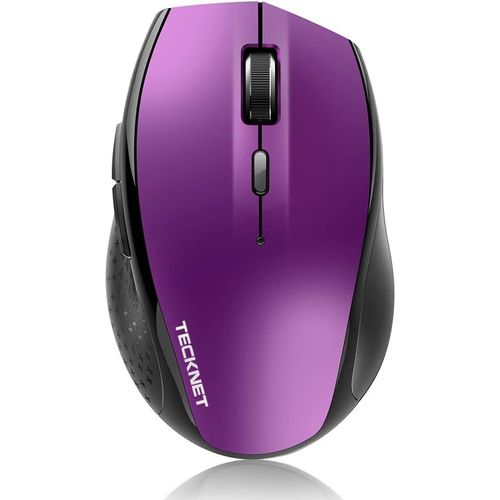 Souris Bluetooth Sans Fil,Wireless Mouse,6 Niveaux De Dpi Ajustables, 3200 Dpi, 6 Boutons Bluetooth Mouse Pour Windows 11/10/8.1/8/7/Vista/Xp/Mac Ordinateur Portable/Bureau