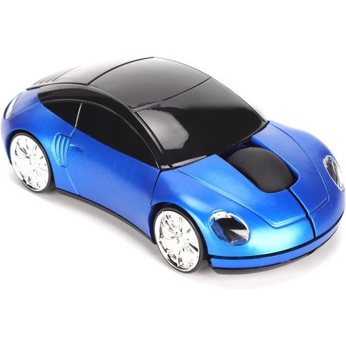 Souris Sans Fil 2,4 Ghz En Forme De Voiture Souris Optiques Sans Fil Ergonomiques Avec Récepteur Usb Mause Pour Ordinateurs Portables De Bureau Pc(Le Noir)