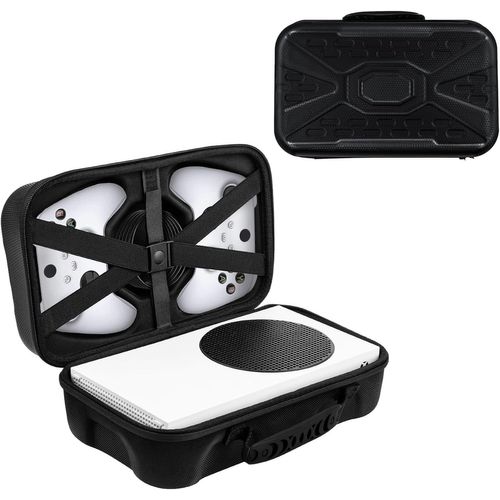 Gothicana By Empsac De Rangement Pour Xbox Series S, Manette Sans Fil Et Accessoires De Jeu Étui De Transport Rigide Pour Xbox Series S ¿ Noir