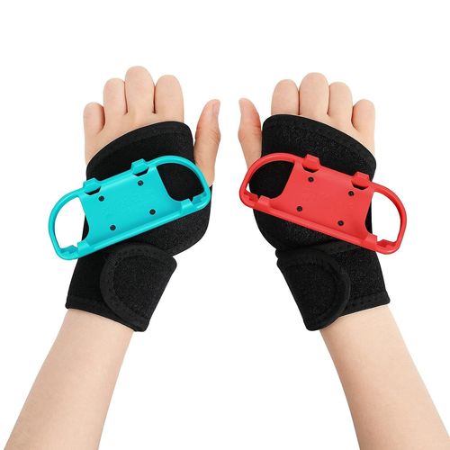 Gothicana By Empbracelets Pour Just Dance 2024/2023/2022/2021/2020 Jeu De Manette Joy-Con Nintendo Switch Et Zumba Burn It Up, Brassard De Dragonne R¿|Glable 2pcs, Convient Aux Adultes Et Aux Enfants