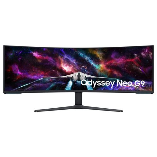 Samsung Odyssey Neo G9 S57CG954NU - G95NC Series - moniteur QLED - jeux - incurvé - 57" - 7680 x 2160 Dual UHD @ 240 Hz - VA - 1000 cd/m² - 2500:1 - DisplayHDR 1000 - 1 ms - 3xHDMI, DisplayPort -...