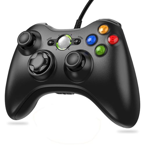 Gothicana By Empmanette Xbox 360, Manette De Jeu Xbox 360, Manette De Jeu Pc (Avec Câble Usb), Compatible Avec Microsoft Xbox 360 Et Pc (Windows 7/8/10/Xp)