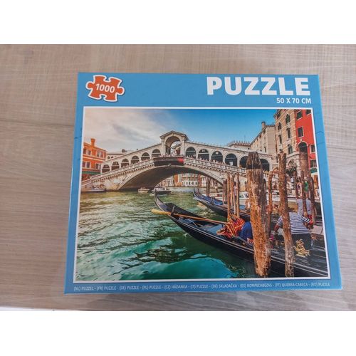 Puzzle 1000 Pièces Gondole À Venise