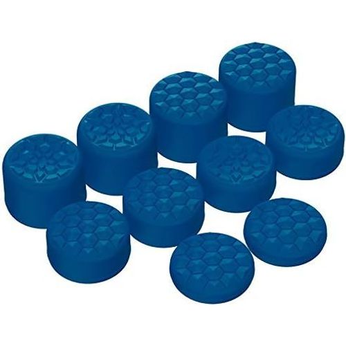 Gothicana By Empcapuchon Manette Pour Ps5/Pour Ps4,Caps Joystick Pour Xbox Series/One X S,Cover Stick Analogique Pour Nintendo Switch Pro Controller-Bleu,Grain Diamant&bombe Crack