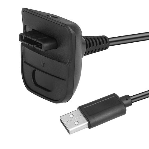 Gothicana By Empcâble De Charge Sans Fil Pour Manette Xbox 360 - Câble De Manette Xbox - 1,8 M De Large - Résistance À L'usure - Câble Usb Pour Manette De Jeu Sans Fil Microsoft Xbox 360