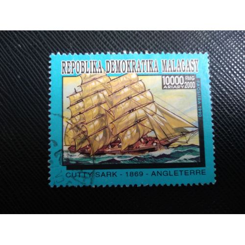 Timbre Madagascar Y T 1172 Cutty Sark, Angleterre, 1869 1993 (050409 )