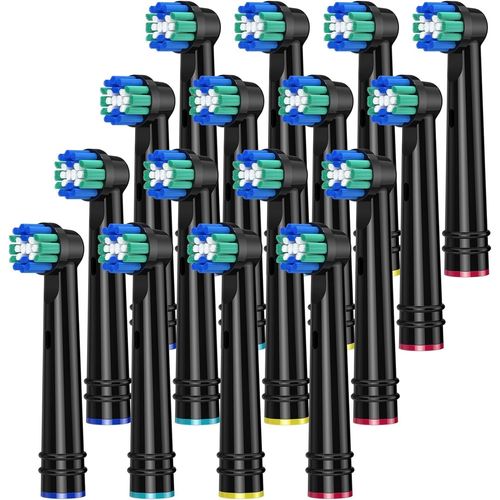 GOTHICANA BY EMPTête De Brosse De Remplacement Pour Oral B, 8 Paquets De Têtes De Brosse À Dents Électrique Pour Oral B, Têtes De Brosse Classic Precision Clean Pour Oral B, Vitality Pro Smart Genius