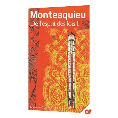 De L'esprit De Lois - Tome 2