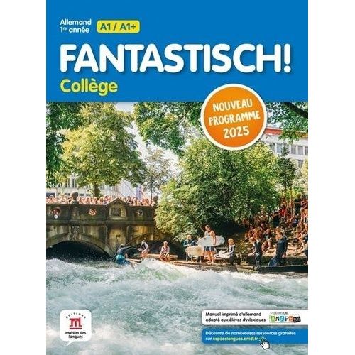 Allemand 1ere Année 6e Fantastisch! - Livre Élève