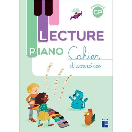 Lecture Piano Cp - Cahier D'exercices