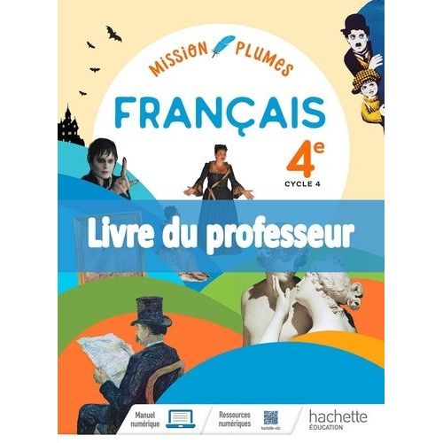 Français Cycle 4 4e - Livre Du Professeur