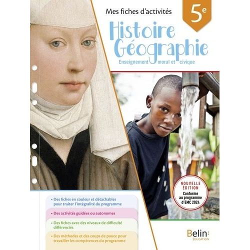 Histoire Géographie Emc 5e - Mes Fiches D'activités