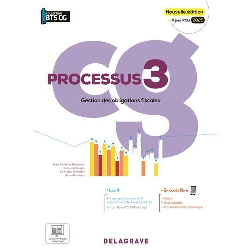 Processus 3 : Gestion Des Obligations Fiscales Bts Comptabilité Gestion - Pochette Élève