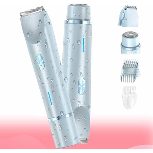 Rasoir Électrique Ezme, The Trimmie 2.0 D'ezme, Tondeuse Bikini Ezme Pour Femme, Rasoir Électrique Ezme, Rasoirs Électriques 2 En 1, Étanche, Utilisation Humide Et Sèche Pour Le Maillot