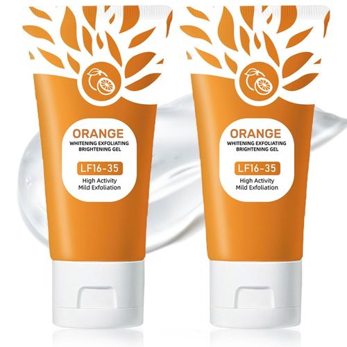 Gel Exfoliant À L'orange Lf16-35, Gel Exfoliant À L'orange Pour Le Visage Et Le Corps, Élimine Les Points Noirs
