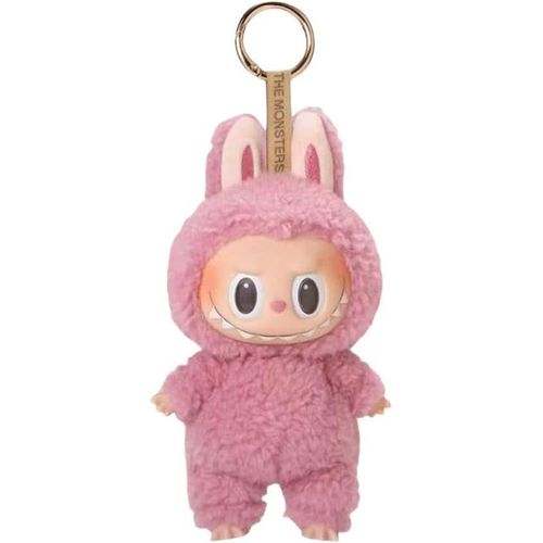 Porte-clés Labubu, série monstre Labubu Macaron, sacs mignons, sacs à dos et porte-clés