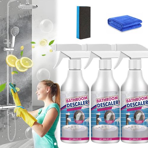 Détartrant pour salle de bain Life Sunny, nettoyant pour salle de bain Lifesunny, nettoyant moussant pour salle de bain Life Sunny, nettoyant moussant Lifesunny 60 ml