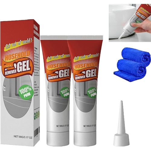 Gel nettoyant puissant pour la maison, pénétration efficace, idéal pour les joints, les murs et les joints de carrelage de salle de bain et de cuisine, non nocif, laisse les surfaces fraîches (1