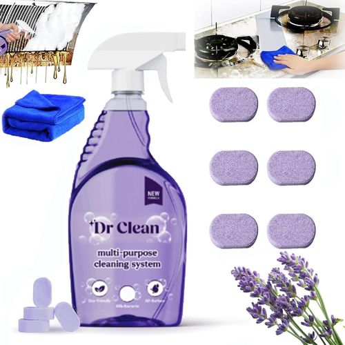 Spray nettoyant Dr Clean pour fours, spray nettoyant tout usage Nuroclean