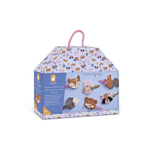 Coffret Créatif 6 Barrettes À Créer Pretty Forest - Janod