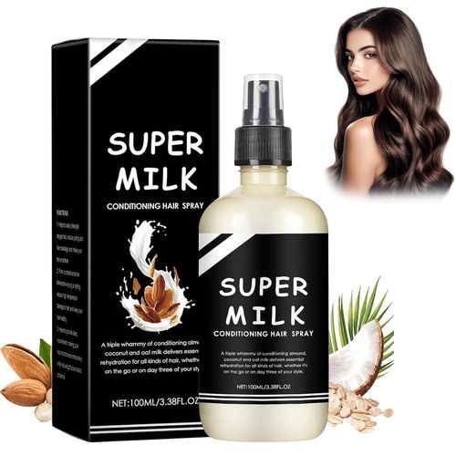 Base Revitalisante Super Milk, Spray Parfumé Super Milk, Après-Shampoing Super Milk