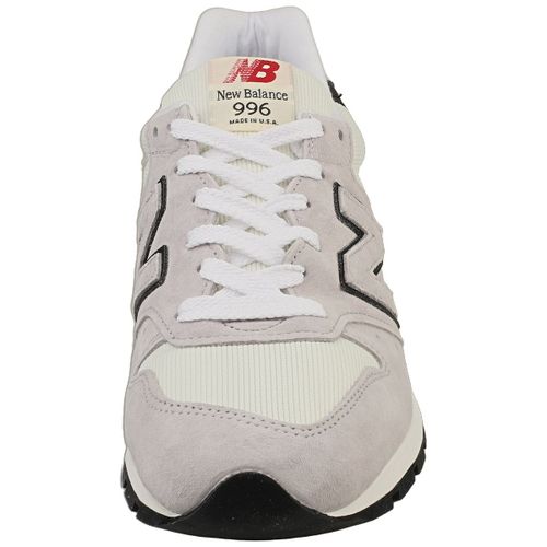 Chaussures New Balance 996 Gris Ecru Made In Usa Unisex Le
