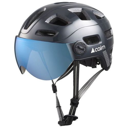 Cairn Quartz Visor Led Usb Urban Casque Noir M