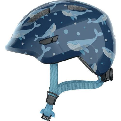 Casque Enfant Abus Smiley 3.0 Bleu Baleines