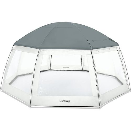 Dome de protection pour piscine hors sol rondes Flowclear 600x600x295cm