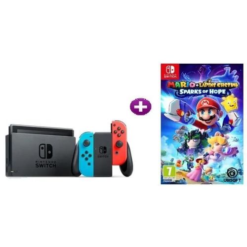 Switch Neon + Mario Et The Lapins Cretins Sparks Of Hope