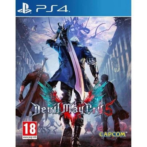 Devil May Cry 5 Jeu Ps4 + 1 Skull Sticker