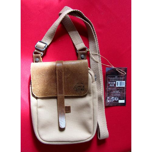 Besace Bandoulière - Shoulder Satchel - Esprit de Légende, Nature et Découverte