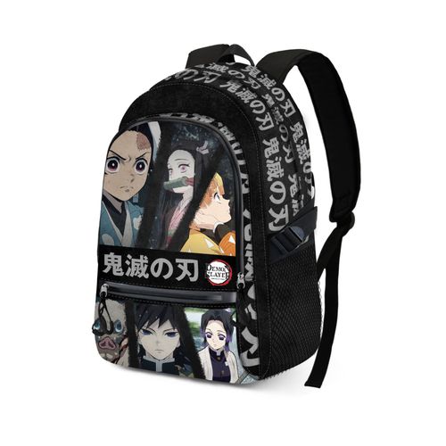 Sac à dos Fight FAN 2.0 - Demon Slayer Taisho - Noir- Taille Unique