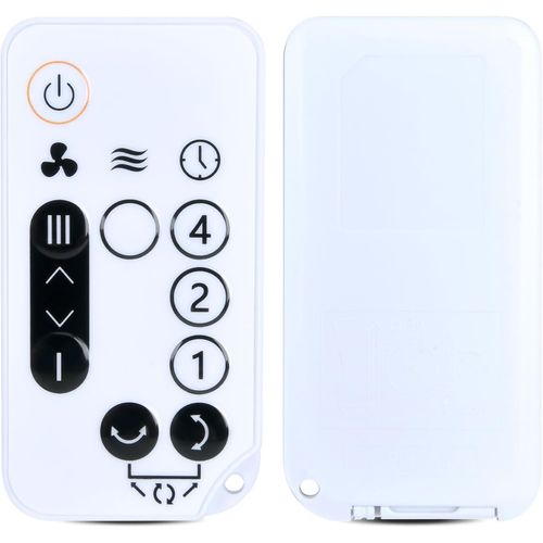 SHILIU-Ventilateur de Table de Rechange pour Ventilateur de Table Woozoo PCF-SC15T Silencieux et Portable - Blanc - 5 Vitesses - Té[