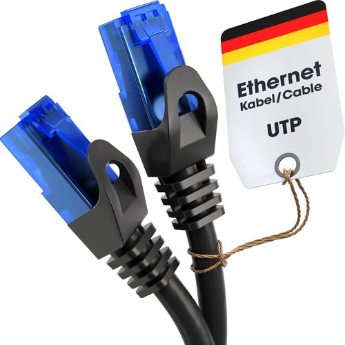 SHILIU-\u2013 15m \u2013 Câble Ethernet, Câble Réseau/LAN, RJ45, disponible en 0,25-30m (Vitesse de fibre optique pour les réseaux [