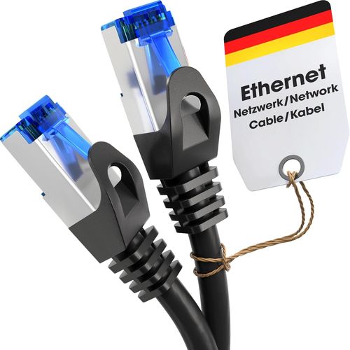 SHILIU-\u2013 5m \u2013 Câble Ethernet, Câble Réseau/LAN, RJ45, disponible en 0,25-30m (Vitesse de fibre optique pour les réseaux G[