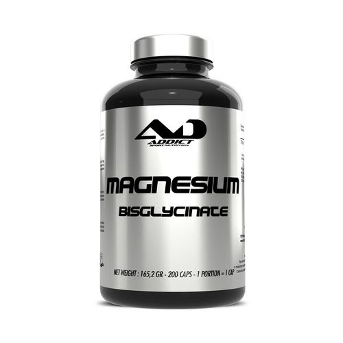 Magnesium Bisglycinate (200 Caps)| Magnésium|Addict Sport Nutrition 