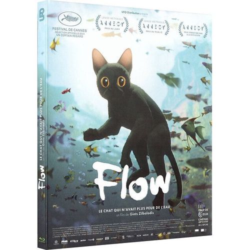 Flow, Le Chat Qui N'avait Plus Peur De L'eau - Fnac Exclusivité Blu-Ray