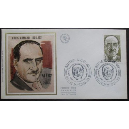 France Fdc Louis Armand 23-05-81 Cruseilles