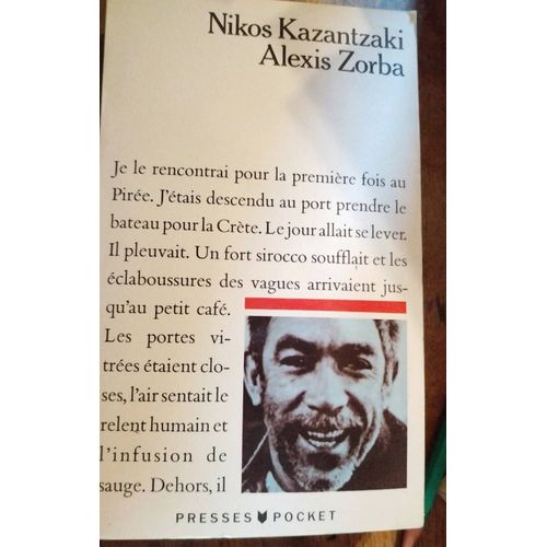 Alexis Zorba De Nikos Kazantzaki
