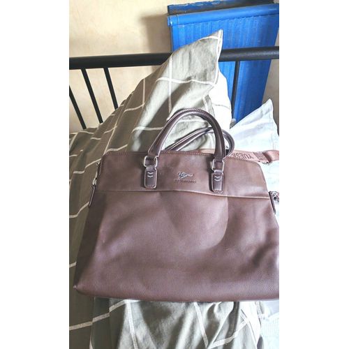 Porte Document Homme Business Marron