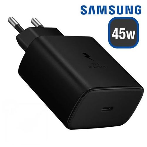 45w Usb C Chargeur Super Rapide Samsung Galaxy S25 S24 Ultra S23 S22 S21 S20 Ultra, Galaxy A56 S22 S23 S24 S25 Plus Ultra 5g Noir