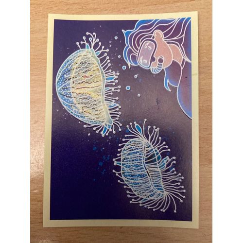 (4078) Image Panini X21 Le Monde Des Animaux Mille Et Une Couleurs 