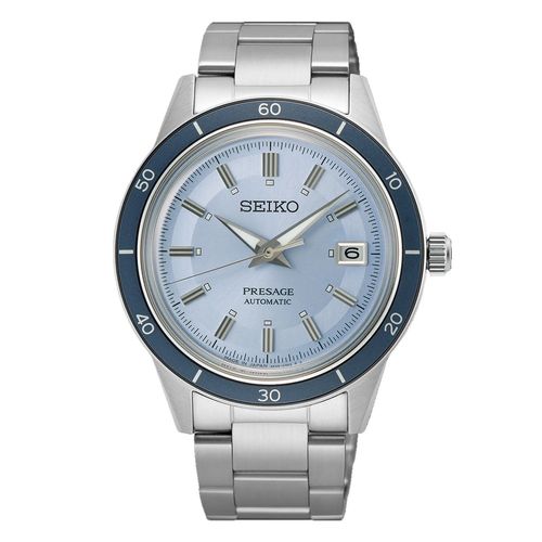 Montre Seiko Présage Automatique Style60's Edition Limitée Light Blue 2077/3000
