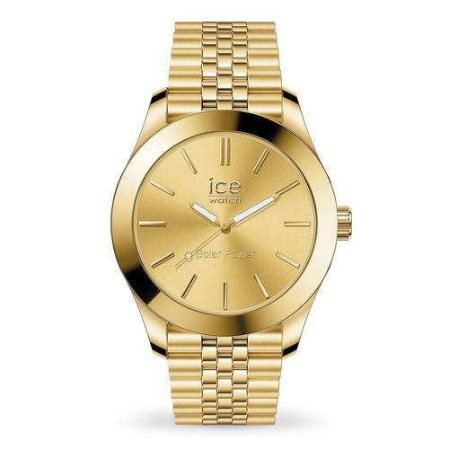 Montre Mixte Ice Steel Solaire - Gold - Small