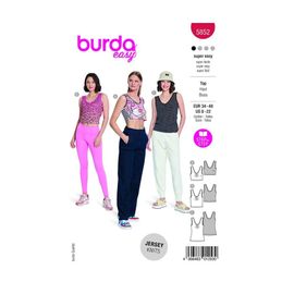 Patron Burda 5852-Top