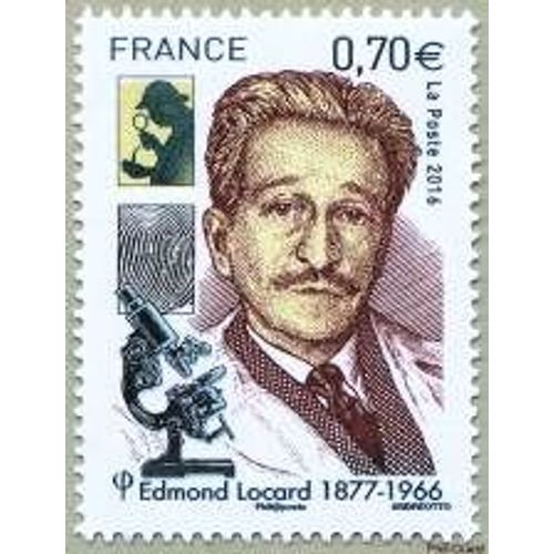 Cinquantenaire De La Mort De Edmond Locard Professeur De Médecine Année 2016 N° 5043 Yvert Et Tellier Luxe