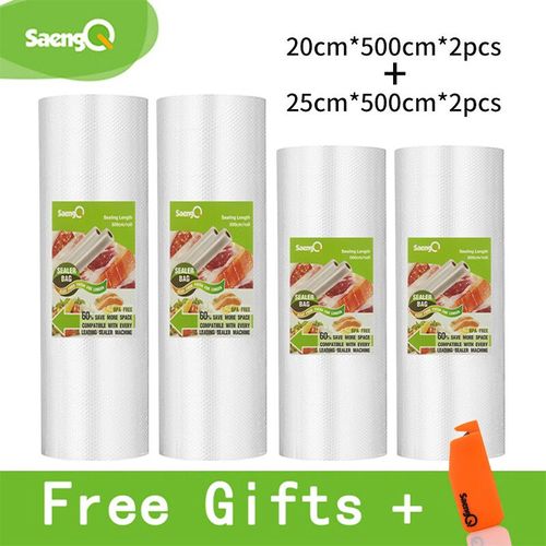 sacs de cuisine pour aliments Sous Vide,12/15/20/25/30 cm x 500 cm,pour le stockage Sous Vide - Type 20cm-2pc 25cm-2pc