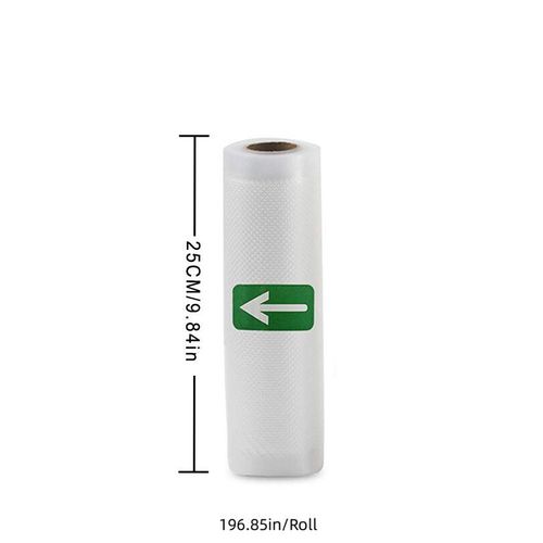 Sacs sous vide pour machine à emballer sous vide,sacs de stockage des aliments,sacs sous vide pour scelleuse - Type 25CM x 500CM 1 roll